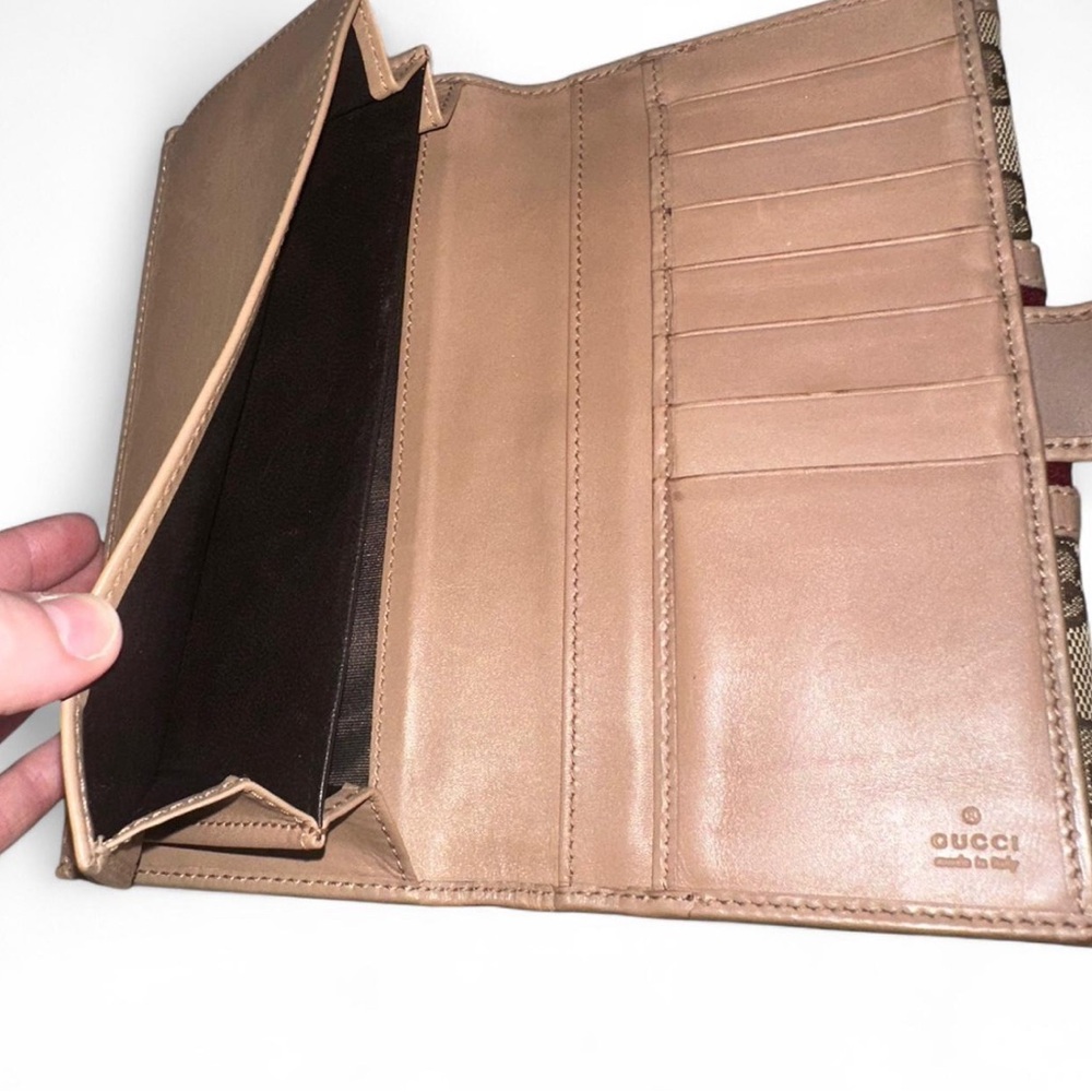 Gucci Brown and Pink Wallet - Picture 7 of 7